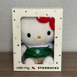 NIB Hello Kitty x Starbucks Plush 50th Anniversary Limited Edition Holiday 2025